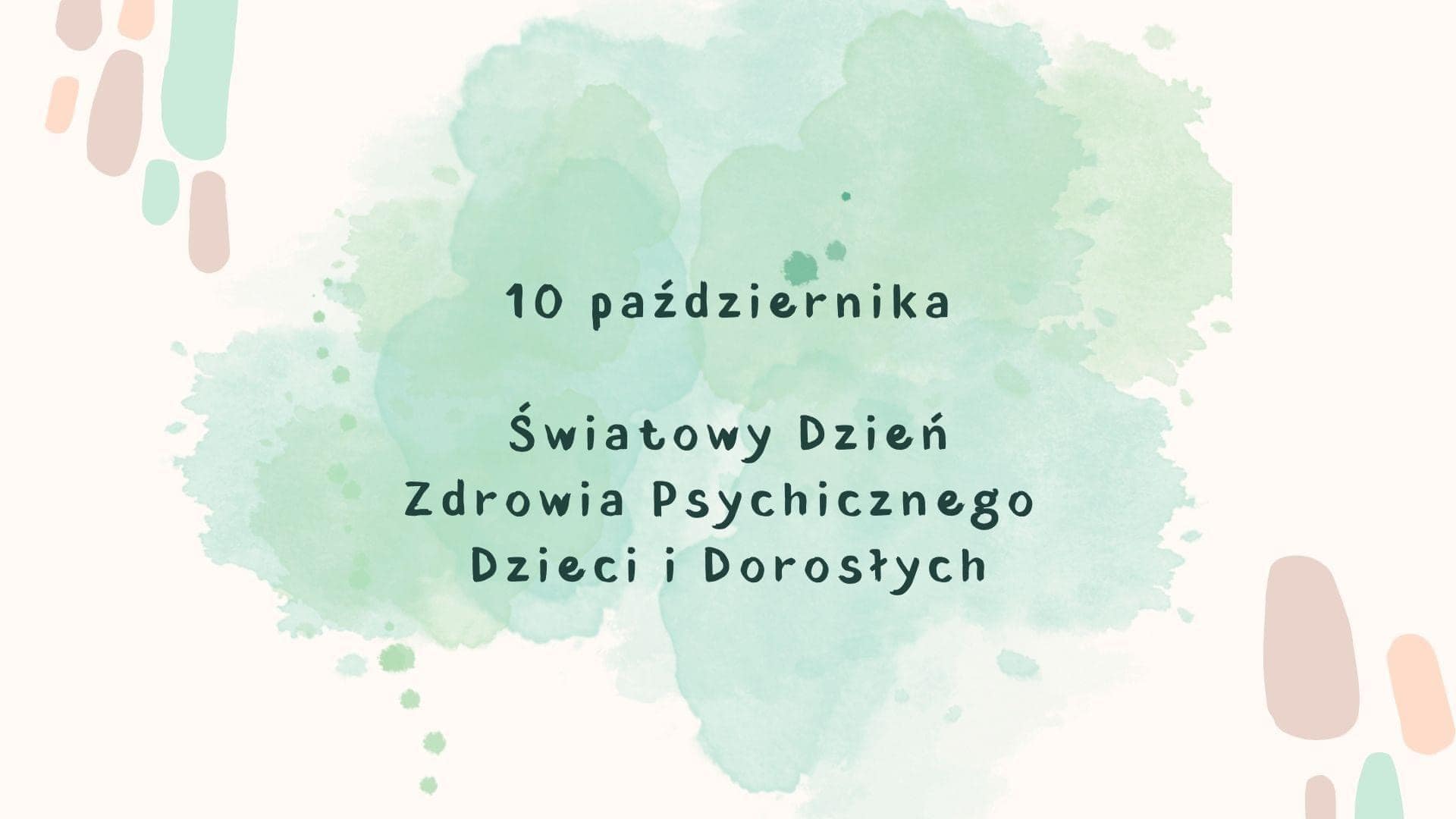 Światowy Dzień Zdrowia Psychicznego w naszej szkole!