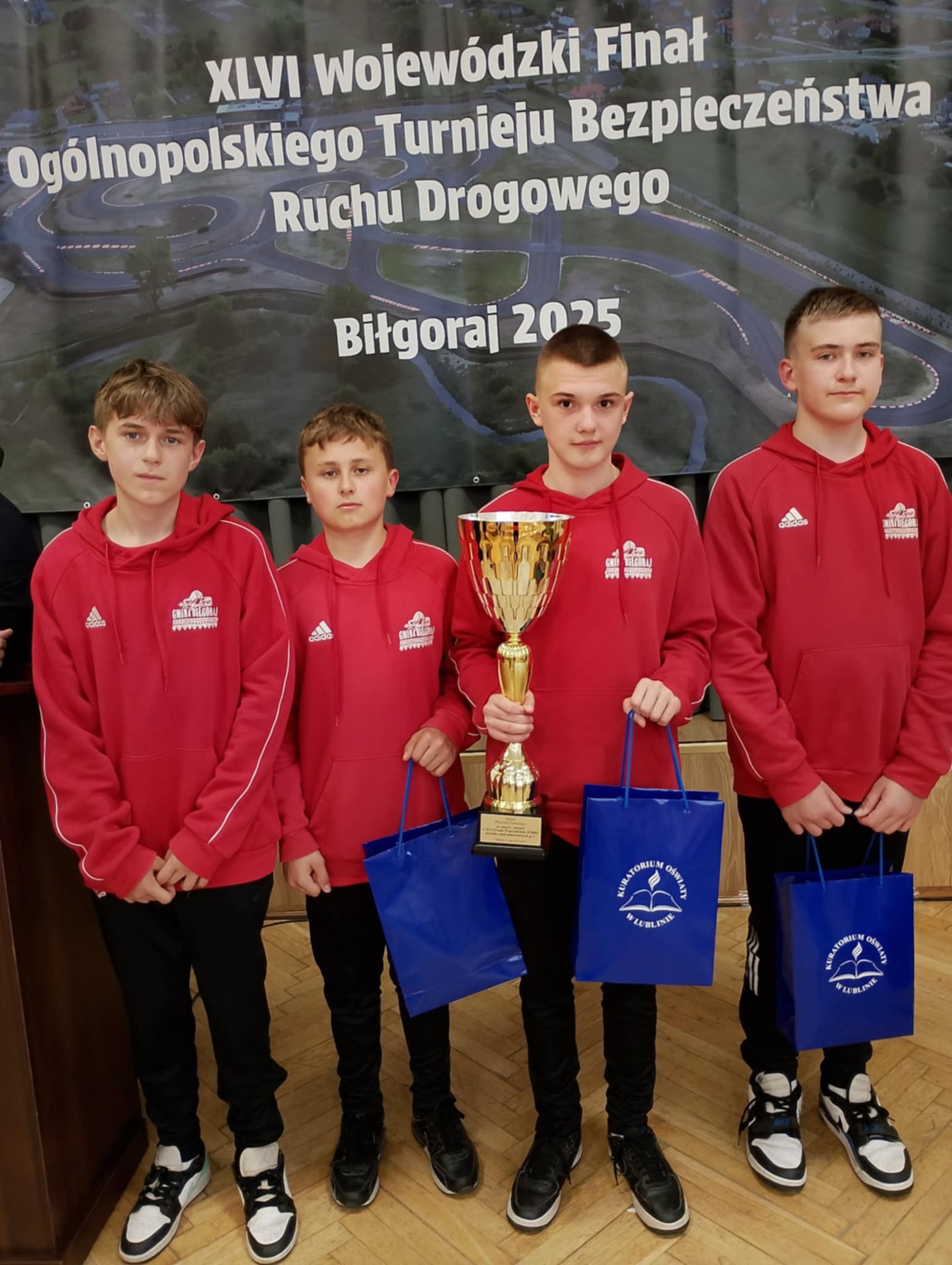 Zwycięstwo w XLVI Wojewódzkim Finale  Ogólnopolskiego Turnieju BRD! Jedziemy na finał ogólnopolski!