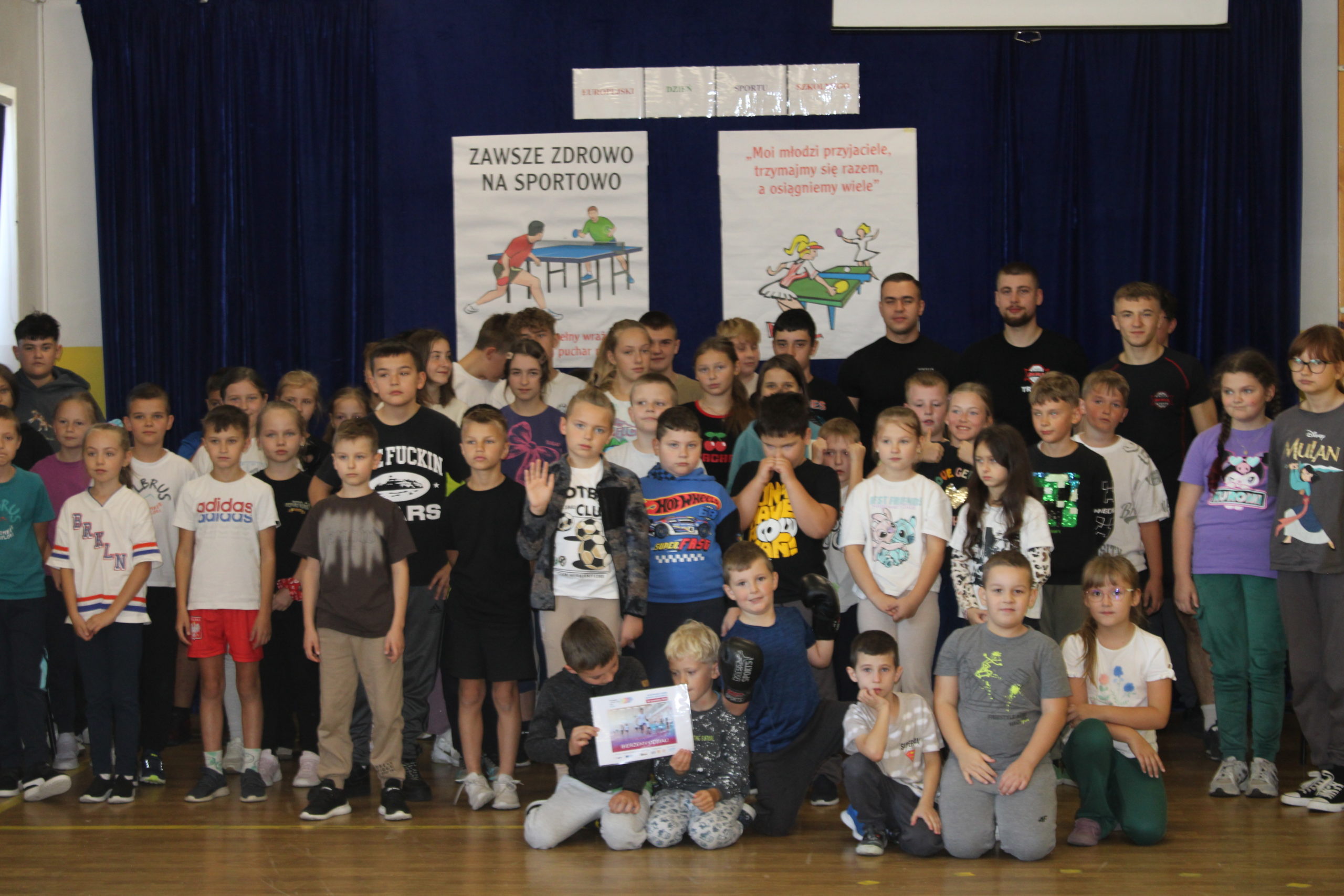 Pokaz sztuk walki z okazji Europejskiego Dnia Sportu