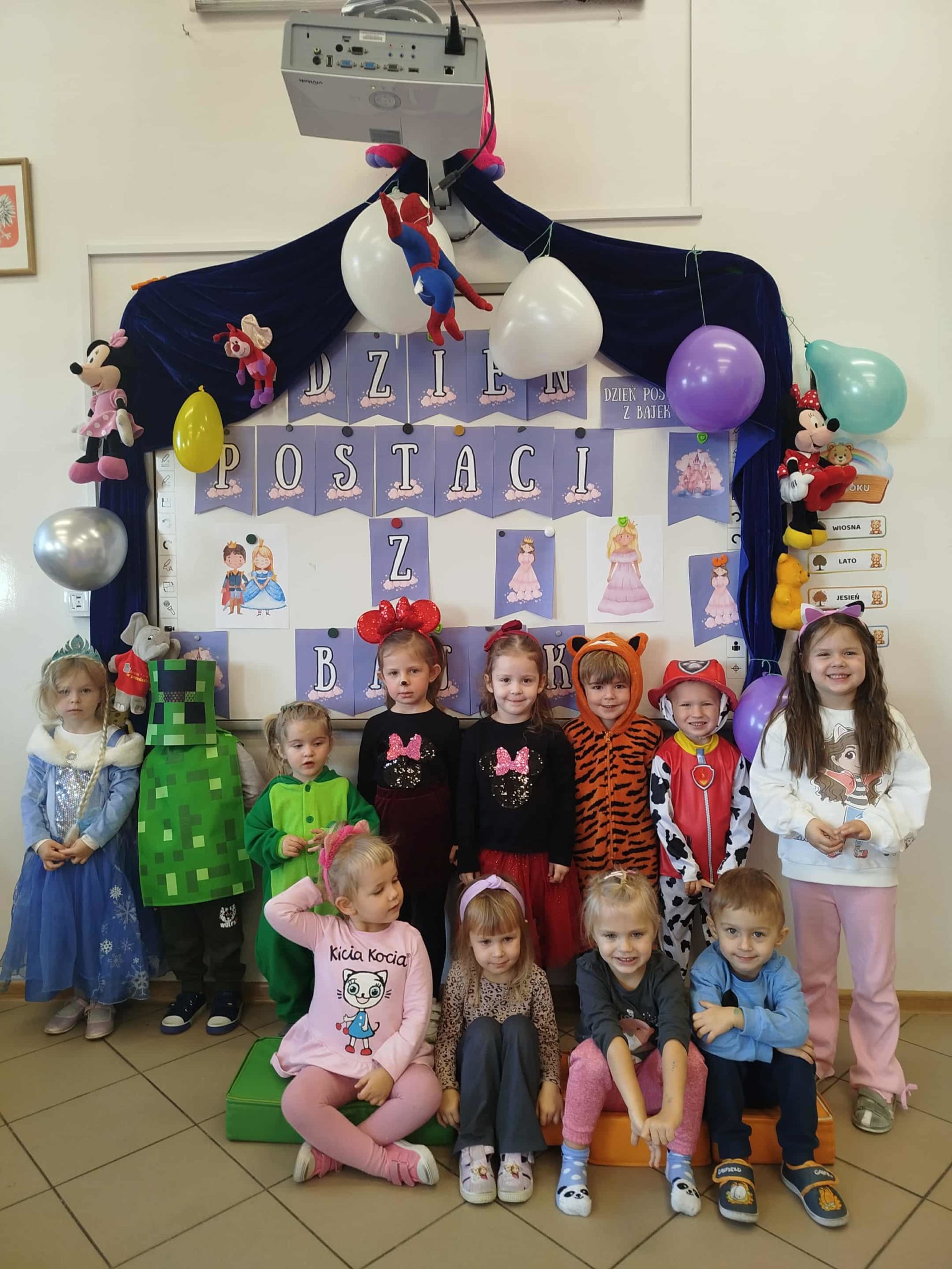 Dzień Postaci z Bajek w grupie Misie!