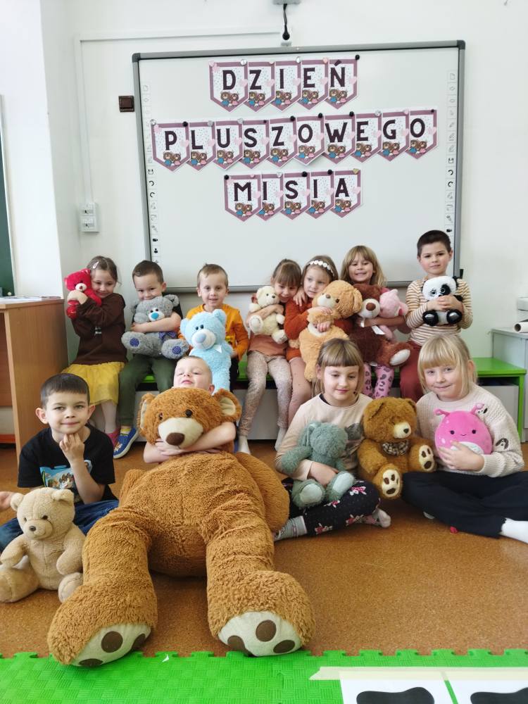 Dzień Pluszowego Misia w naszym przedszkolu!