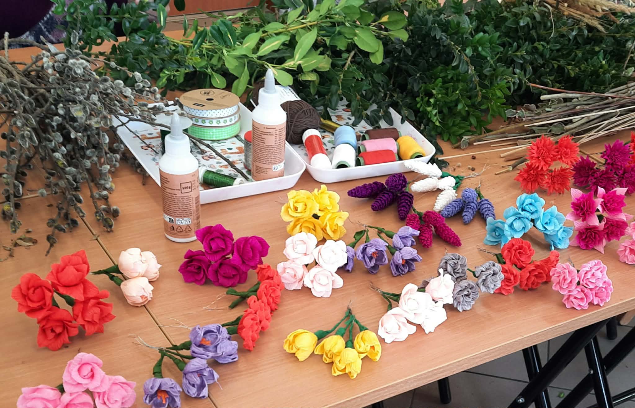 Warsztaty palm wielkanocnych