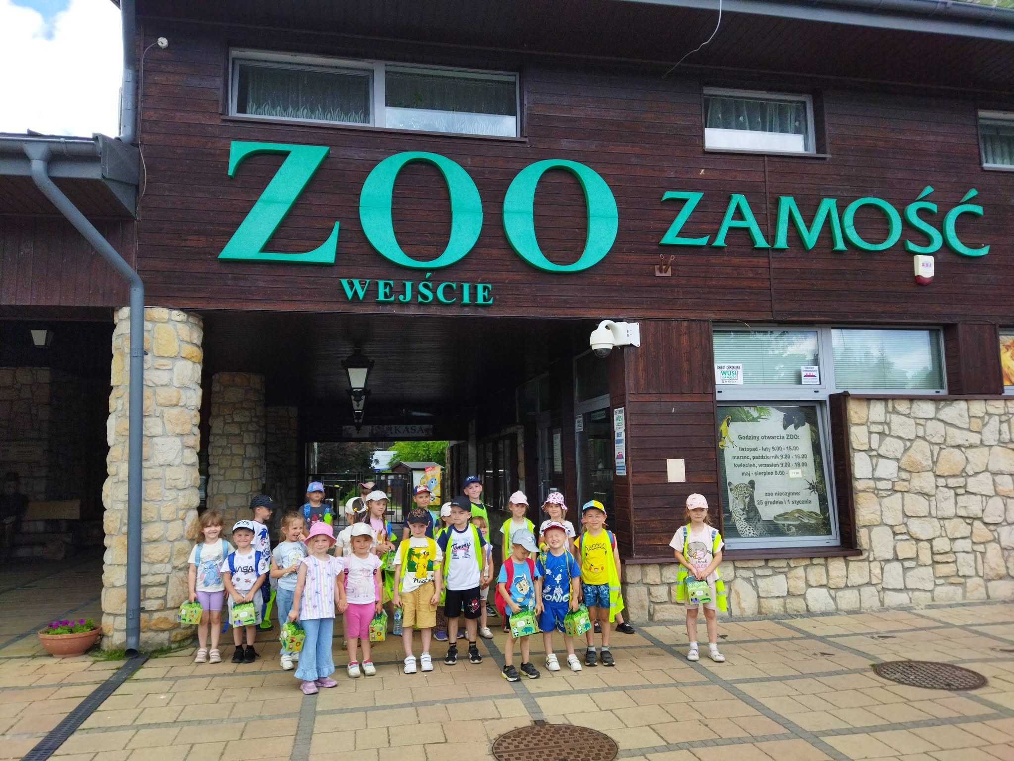Wycieczka przedszkolaków do ZOO w Zamościu